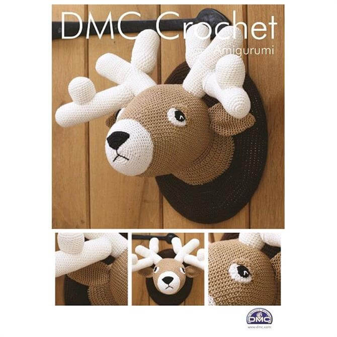 DMC Stag Head Amigurumi Crochet Pattern